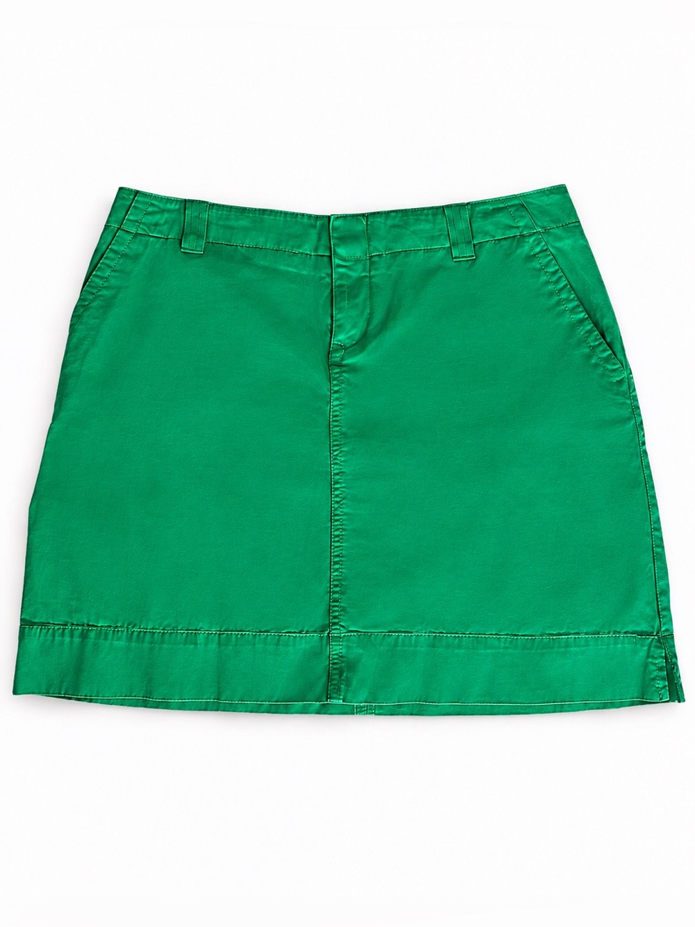 Lilly Pulitzer | Green Cotton Mini Skirt | Size 6